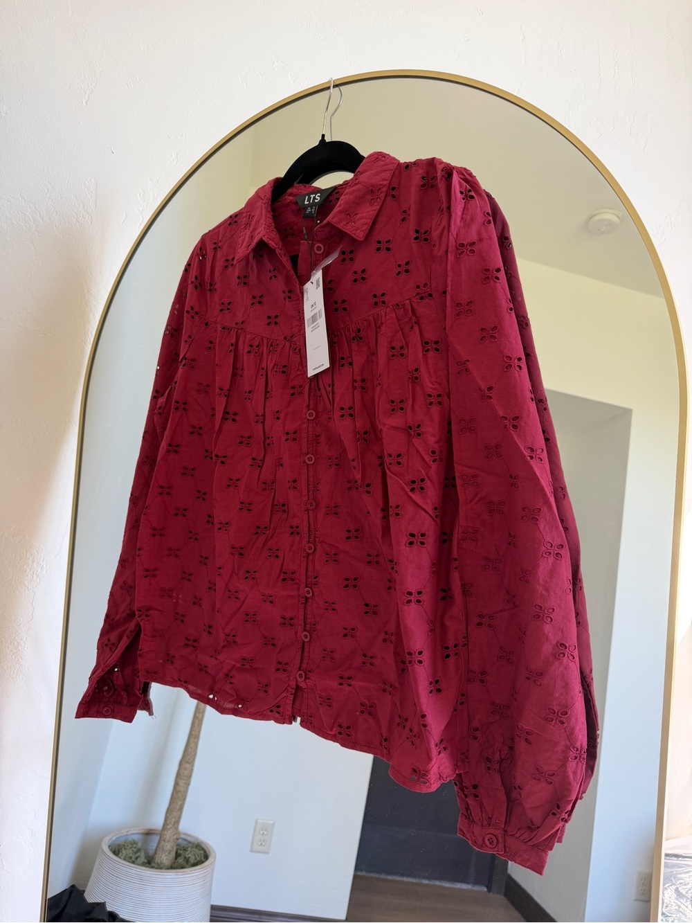 LTS Button-Down Blouse
